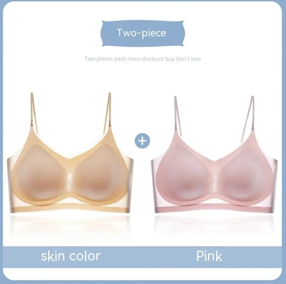 Ultra-Thin Gauze Beauty Back Sling Bra