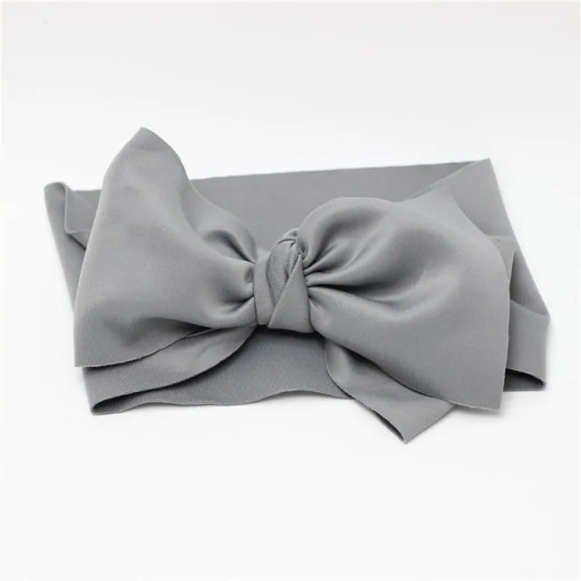 Oversize Bow Baby Girls Winter Headwrap