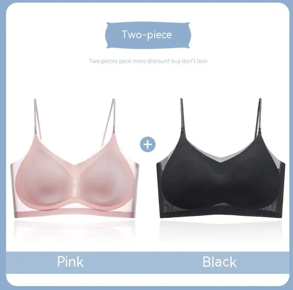 Ultra-Thin Gauze Beauty Back Sling Bra