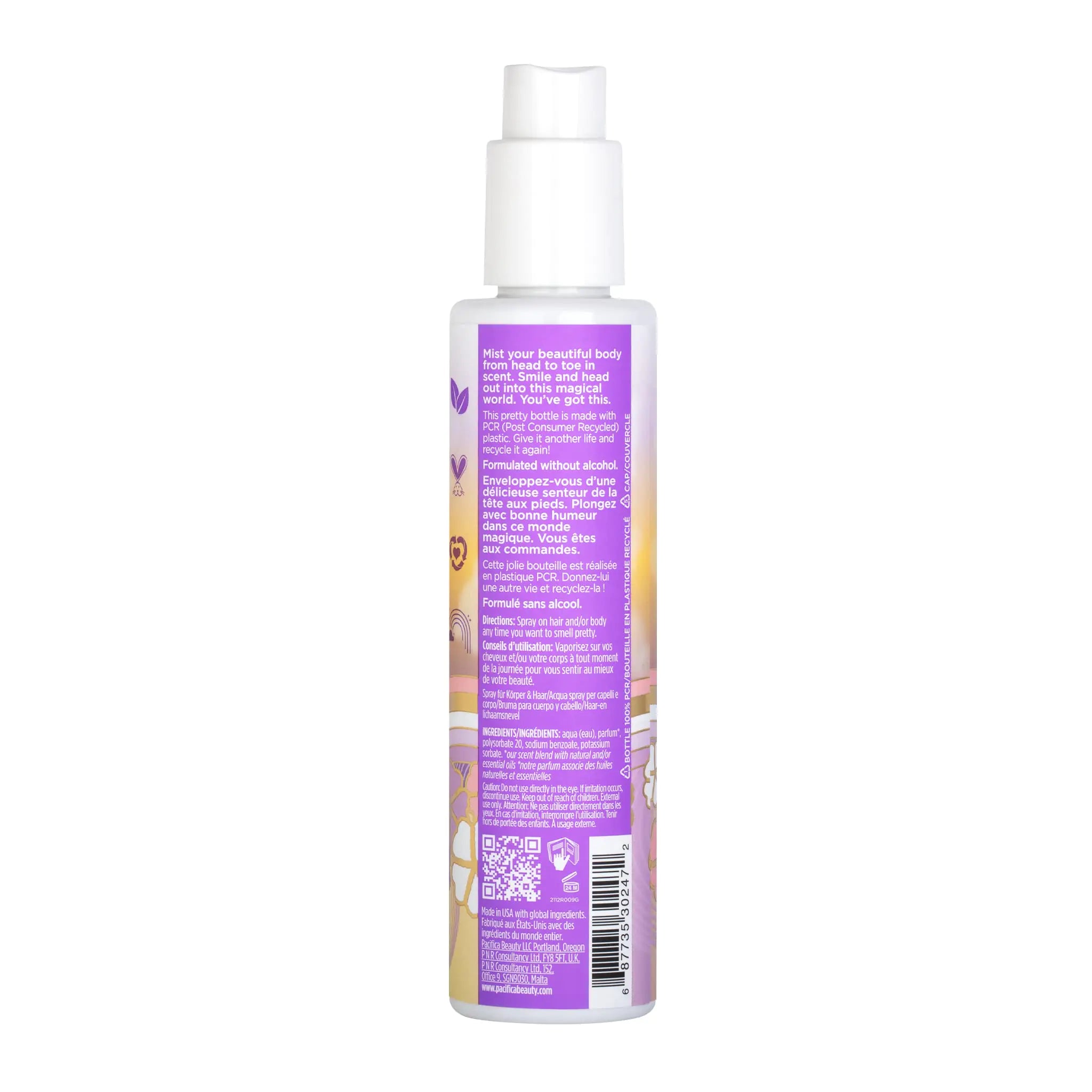 Pacifica Beauty Perfumed Hair & Body Mist, French Lilac, 6 Fl Oz (1 Count) (B07992CMQT) 6 Fl Oz (Pack of 1) French Lilac - Pack of 1