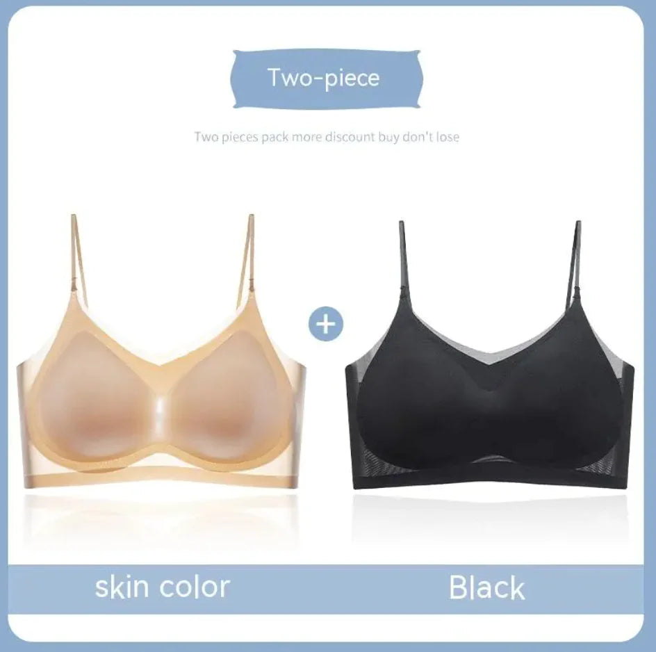 Ultra-Thin Gauze Beauty Back Sling Bra