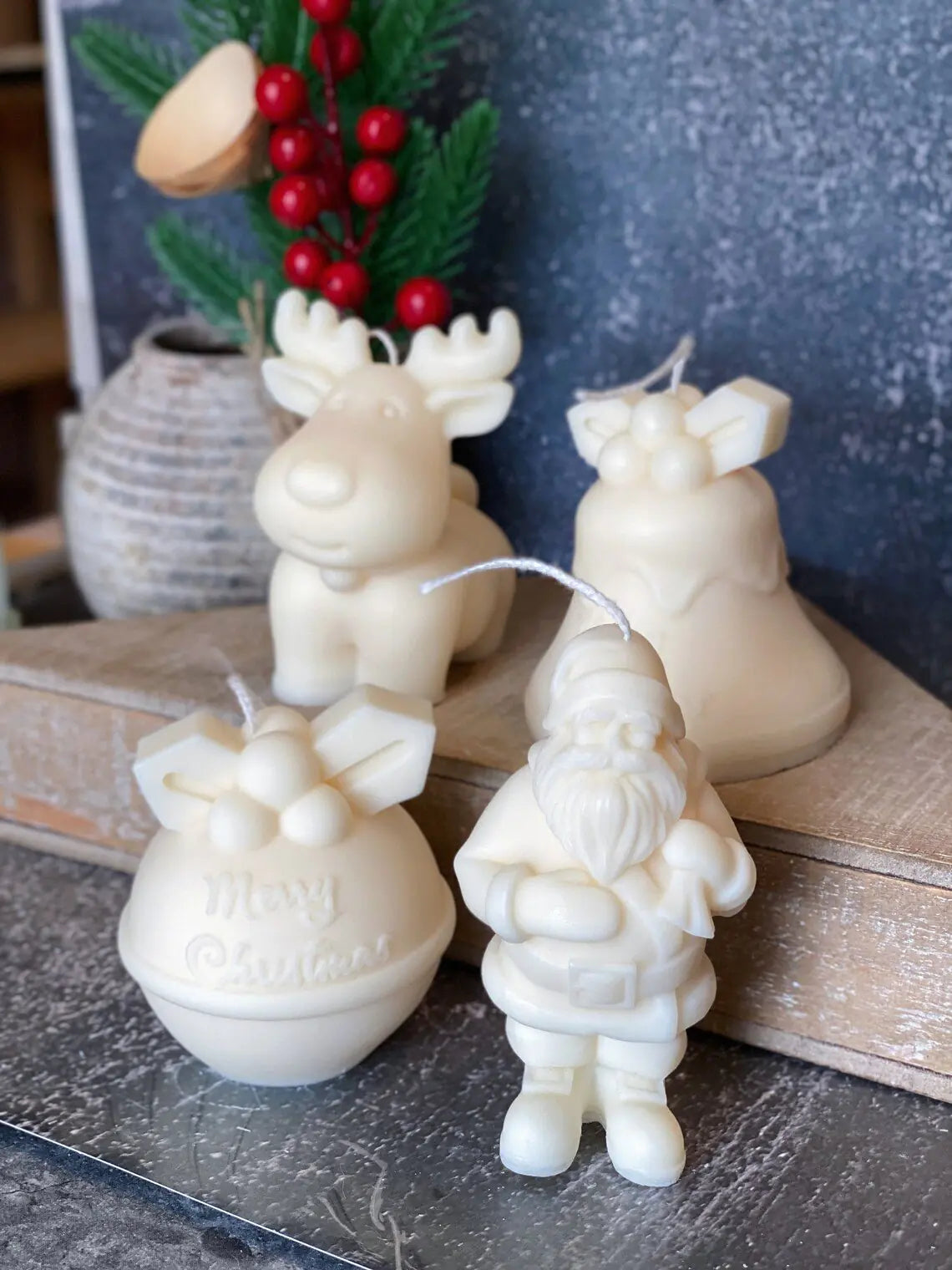 Santa Candles